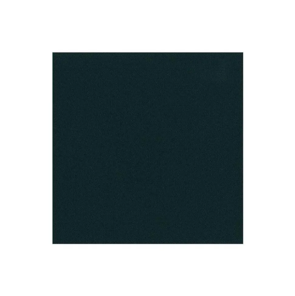 Paper Linen Solid Cocktail Napkins in Black - 15 Per Package