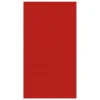 Paper Linen Solid Guest Towel Napkins in Red - 12 Per Package