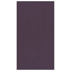 Paper Linen Solid Guest Towel Napkins in Aubergine - 12 Per Package