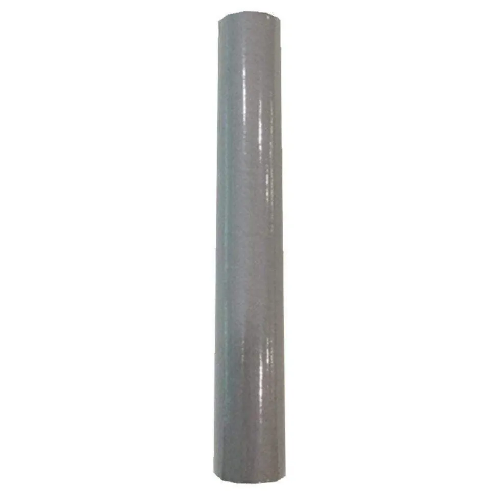 Paper Linen Solid Table Runner in Silver - 1 Each