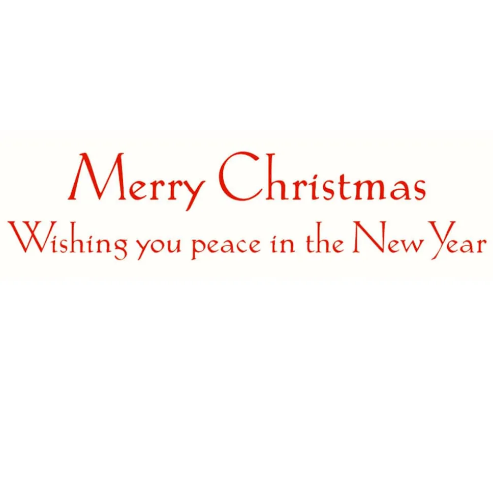 Peace Large Boxed Christmas Cards - includes 15 cards & envelopes