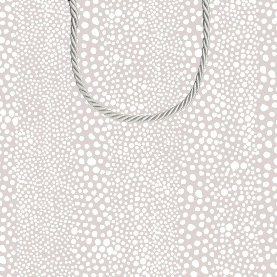 Pebble Small Square Gift Bag in Grey - 1 Each