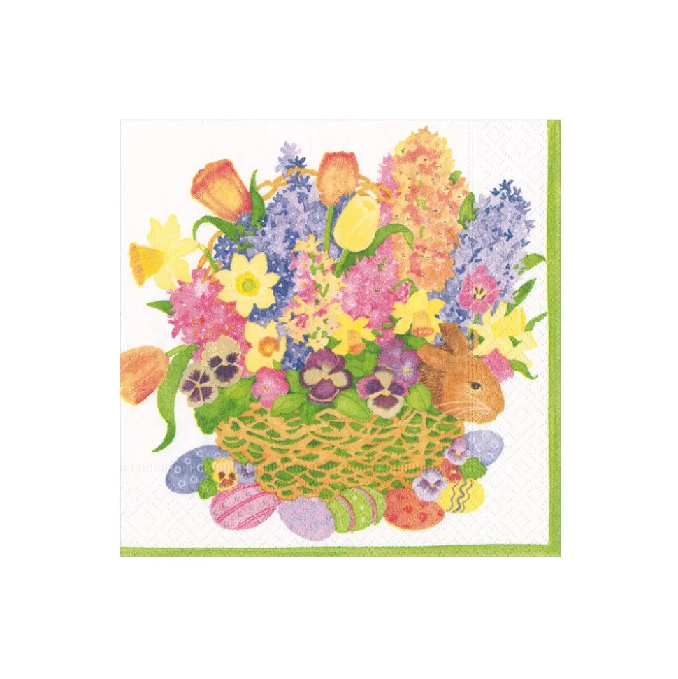 Peek-A-Boo Bunny Paper Cocktail Napkins - 20 per Package