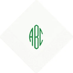 Personalized Monogram Cocktail Napkins