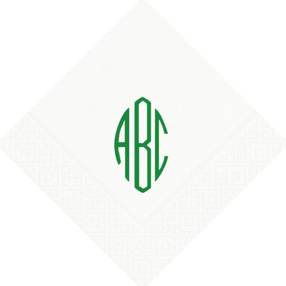 Personalized Monogram Cocktail Napkins