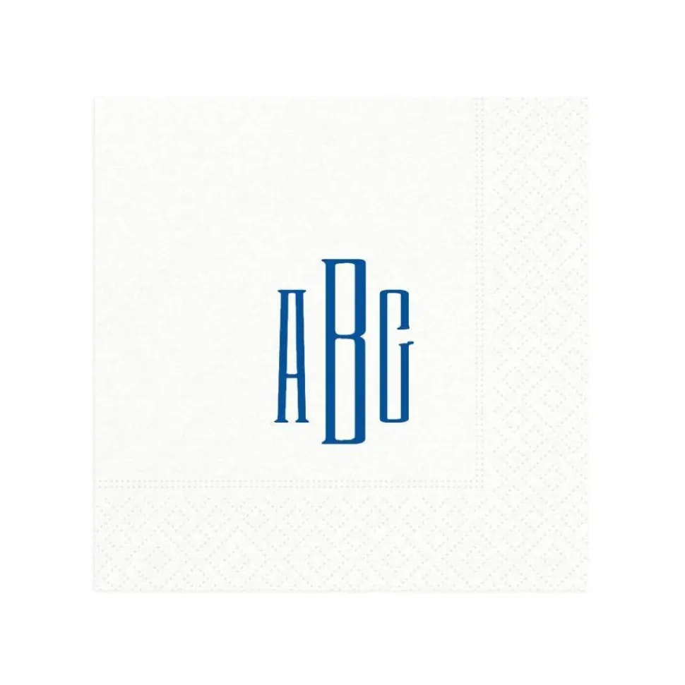 Personalized Monogram Cocktail Napkins