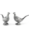Pewter Pheasants Salt & Pepper Set