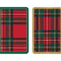 Plaid Large Type Playing Cards - 2 Decks Included