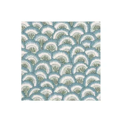Pontchartrain Scallop Blue Boxed Cocktail Napkins - 40 Per Box