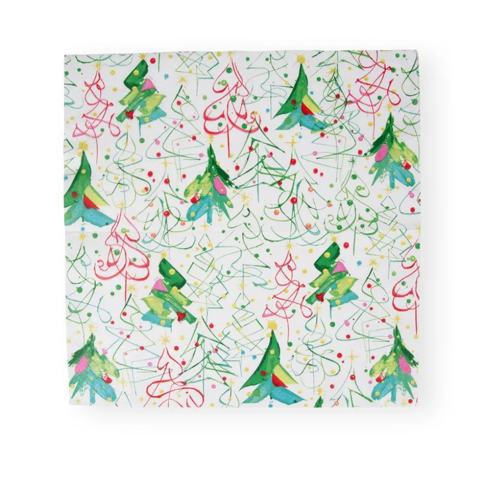Pop Christmas Luncheon Napkins - 20 Per Package