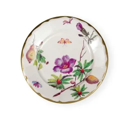 Porcelain Blooms Ivory Salad & Dessert Plates - 8 Per Package