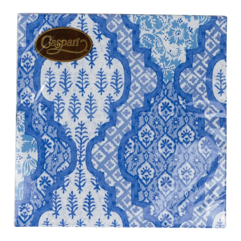 Provençal Cotton Blue Luncheon Napkins - 20 Per Package