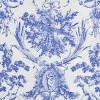 Romantic Toile Blue Dinner Napkins - 20 Per Package