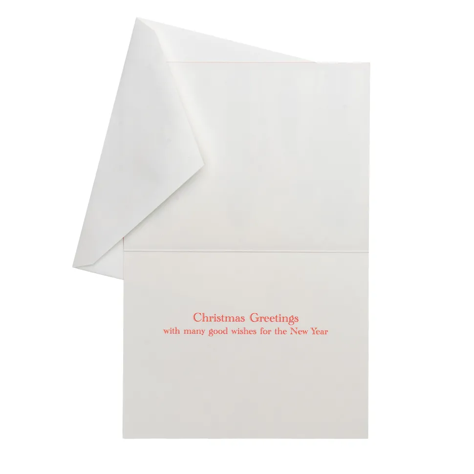 Row Of Nutcrackers Classic Boxed Christmas Cards - includes 15 cards & envelopes