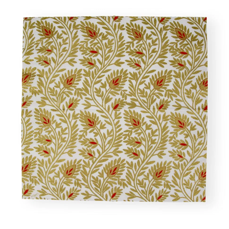 Samsara Gold Luncheon Napkins - 20 Per Package