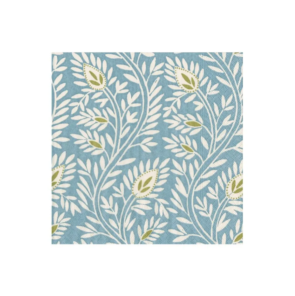 Samsara Stone Blue Cocktail Napkins - 20 Per Package