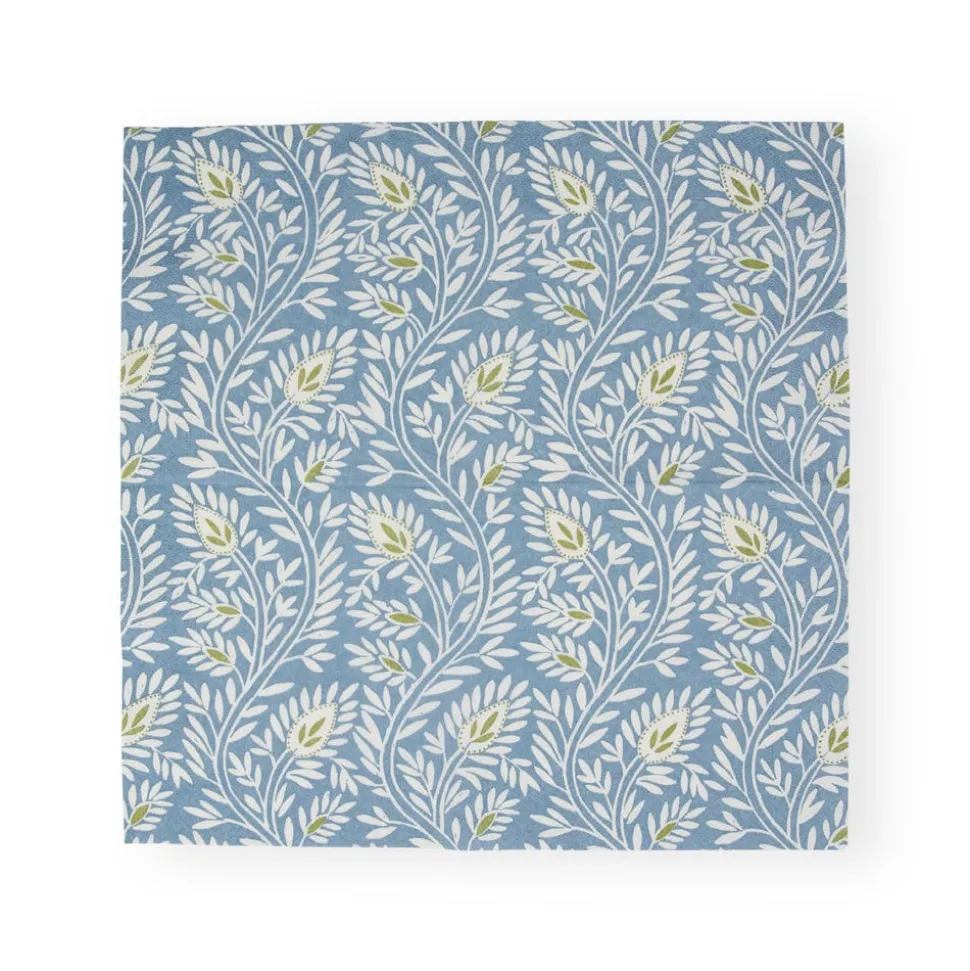 Samsara Stone Blue Luncheon Napkins - 20 Per Package