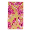 Scenic Songbirds Rose & Gold Guest Towel Napkins - 15 Per Package
