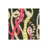 Serpentine Black Boxed Cocktail Napkins - 40 Per Box