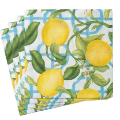 Seville Paper Luncheon Napkins in Ivory - 20 Per Package