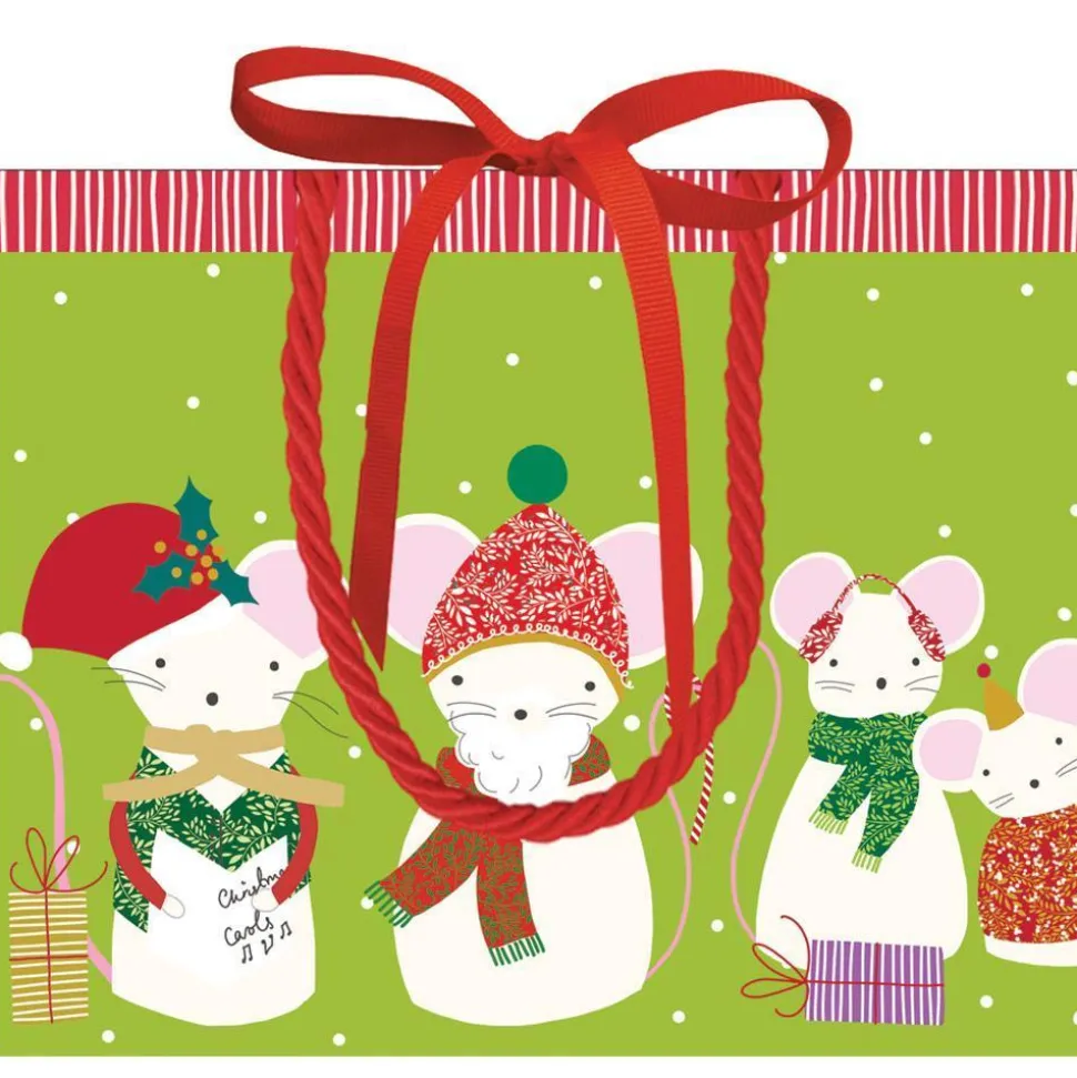 Simon Says Small Rectangle Gift Bag in Green - 1 Each