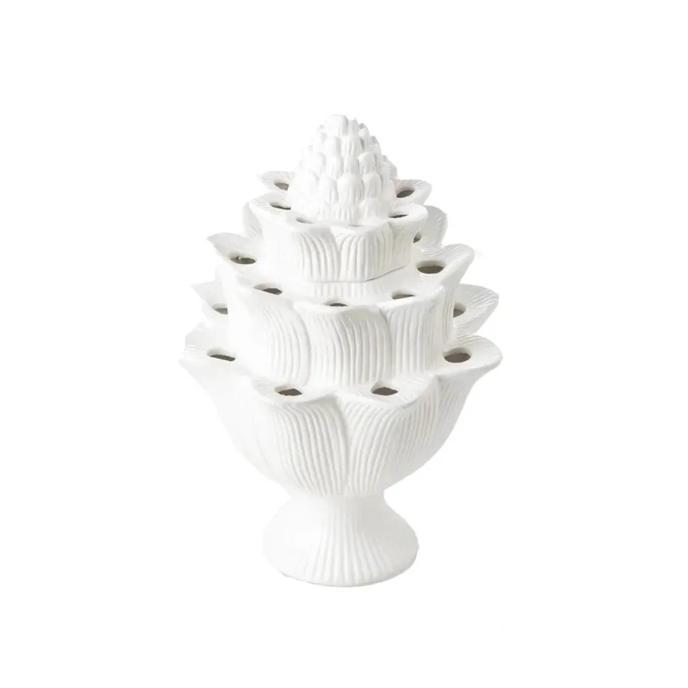 Small White Artichoke Tulipiere