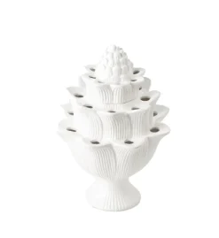 Small White Artichoke Tulipiere