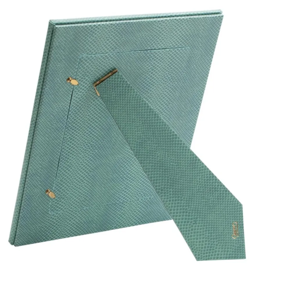 Snakeskin 5" x 7" Picture Frame in Mist - 1 Each