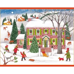 Snow Fun Personalized Christmas Cards