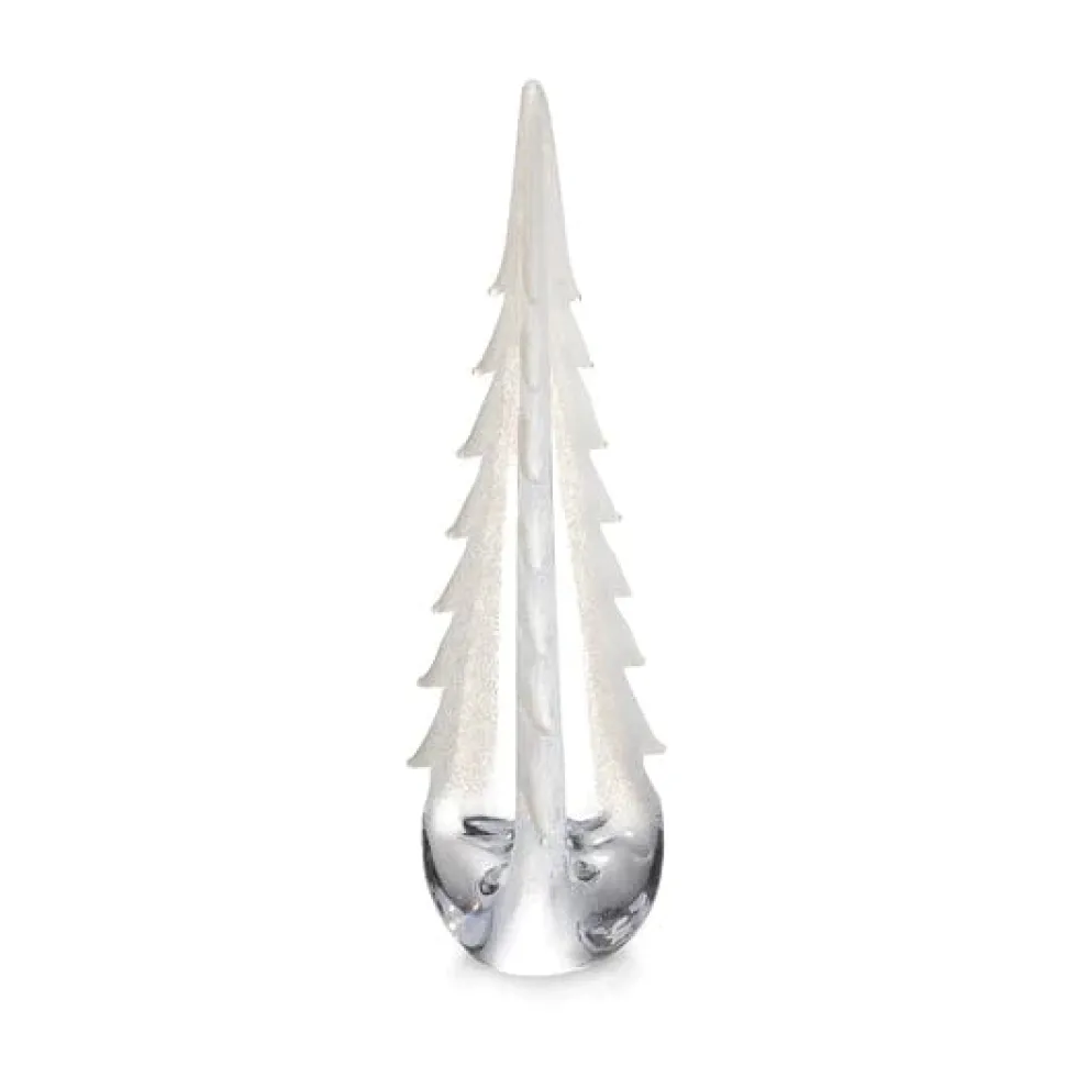 Snowy Branches Evergreen Glass Tree 20" - 1 Each