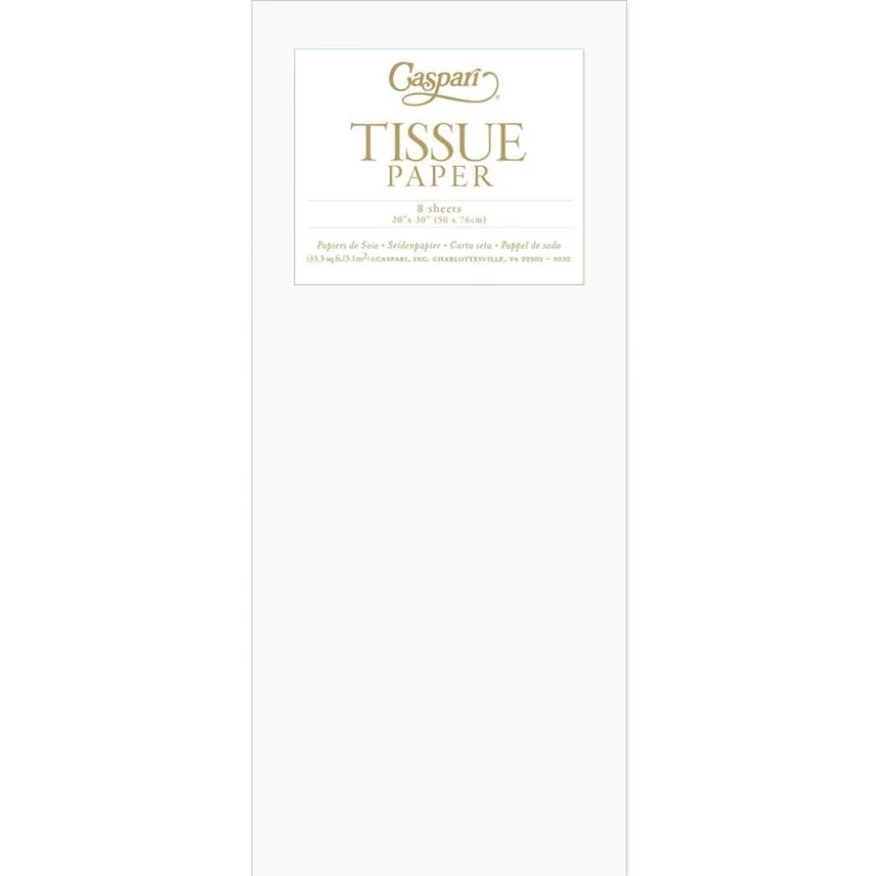 Solid Tissue Paper in Ivory - 8 Sheets Included