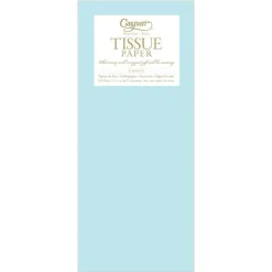 Solid Tissue Paper in Light Blue - 8 Sheets Included