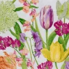 Spring Flower Show Dinner Napkins - 20 Per Package