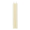 Straight Taper 10" Candles in Ivory - 4 Candles