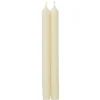 Straight Taper 12" Candles in Ivory - 4 Candles