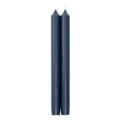Straight Taper 10" Candles in Marine Blue - 2 Candles Per Package, 3 Packages Included