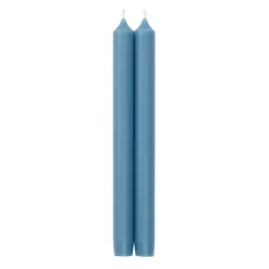 Straight Taper 10" Candles in Parisian Blue - 4 Candles