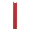 Straight Taper 10" Candles in Red - 2 Candles Per Package, 3 Packages Included