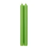Straight Taper 10" Candles in Spring Green - 4 Candles