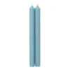 Straight Taper 10" Candles in Stone Blue - 2 Candles Per Package