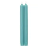 Straight Taper 10" Candles in Turquoise - 2 Candles Per Package, 6 Packages Included