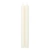 Straight Taper 10" Candles in White - 2 Candles Per Package