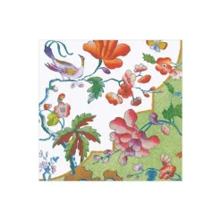 Summer Palace Paper Cocktail Napkins in Celadon - 20 Per Package