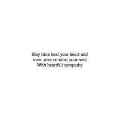 Sympathy - Set Of Six Greeting Cards And Envelopes