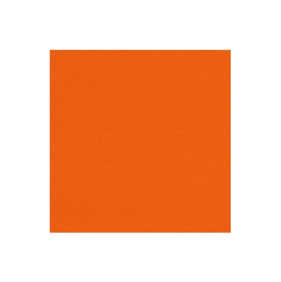 Tangerine Paper Linen Cocktail Napkins - 15 Per Package