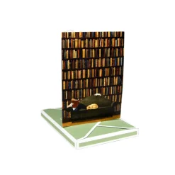 The Library Boxed Note Cards - 8 Cards and 8 Envelopes per Package