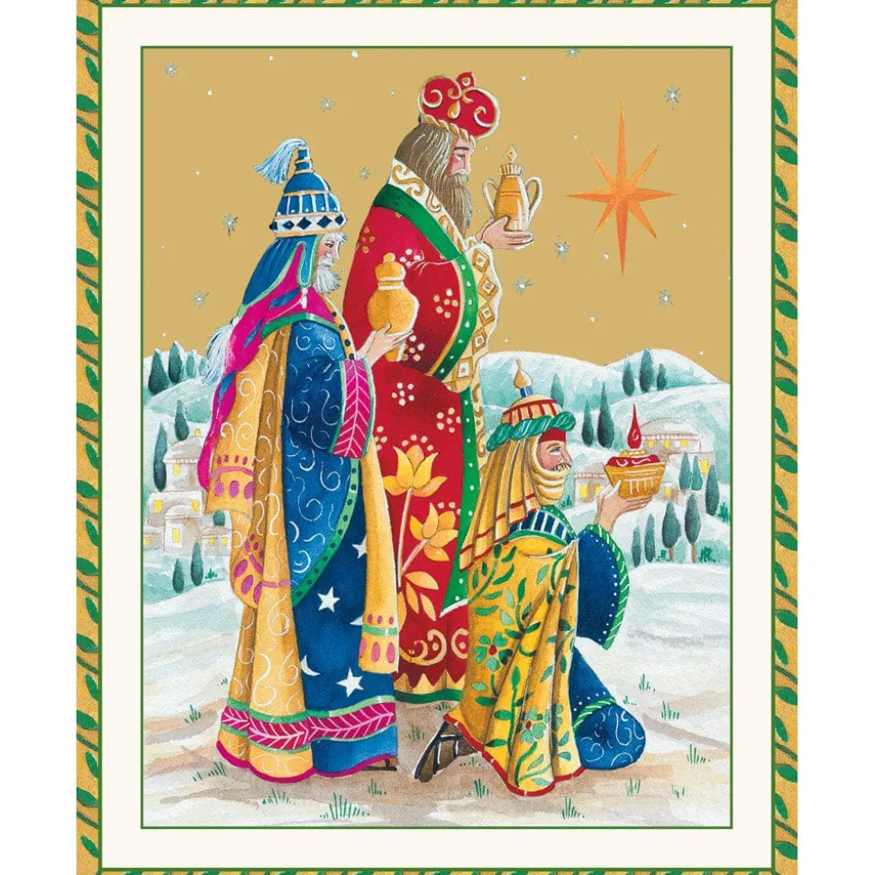Three Wise Men Petite Boxed Christmas Cards - includes 15 cards & envelopes