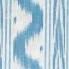 Toile De Nantes Blue Paper Linen Dinner Napkins - 12 Per Package