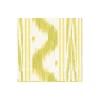 Toile De Nantes Yellow Paper Linen Cocktail Napkins - 15 Per Package