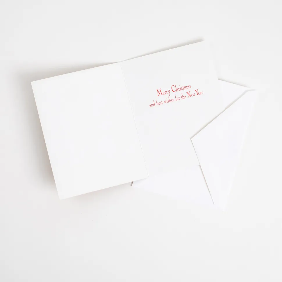 Topiaries Classic Boxed Christmas Cards - includes 15 cards & envelopes
